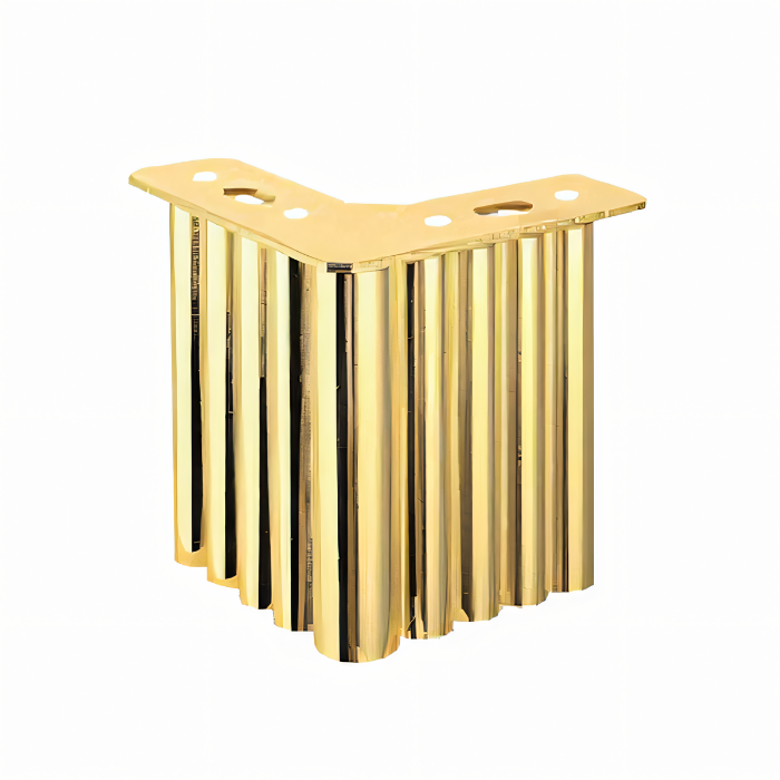 কারখানাটি উচ্চ শক্তি এবং উচ্চ মানের ধাতব সোফা পা বিক্রি করে